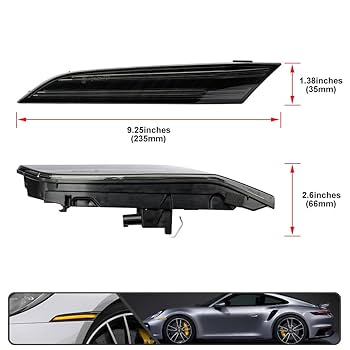 ポルシェ  純正 LEDウインカー 左 Amazon.co.jp: NJSBYL LED サイドマーカー ポルシェ 911 991